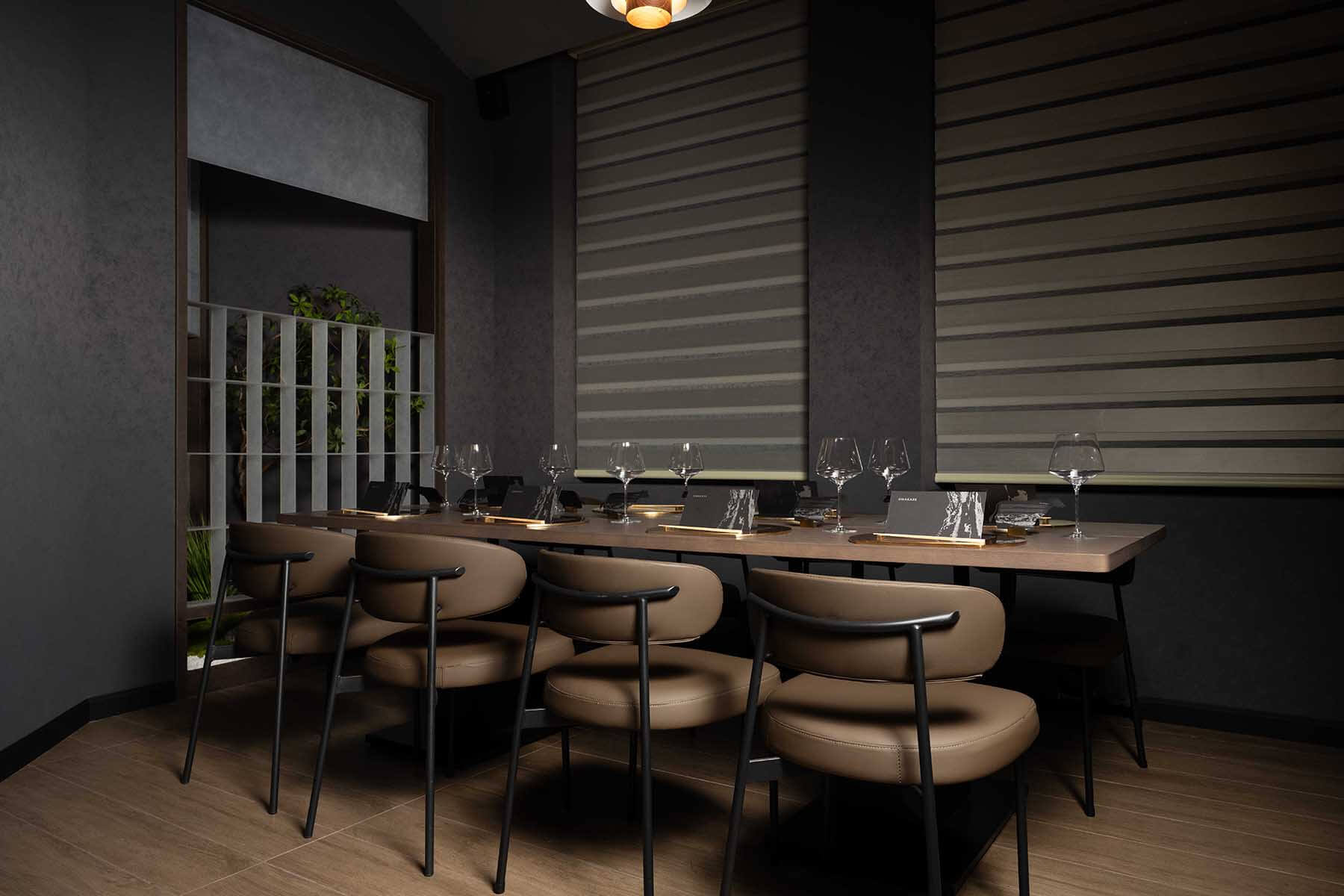 Chef’s Counter omakase seating at Togyushi in New York City